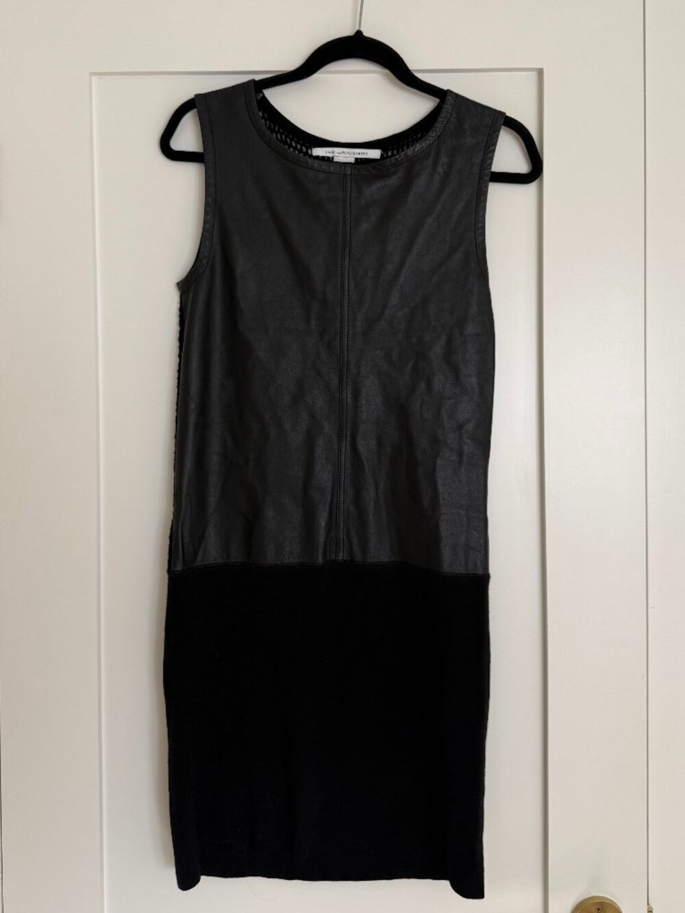 Vintage Diane Von Furstenberg Dress - Black - Size Small